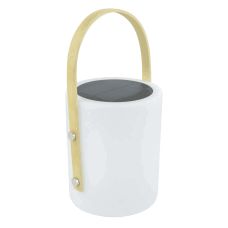 Ліхтар кемпінговий Bo-Camp Longford Solar 150 Lumen Bamboo/White