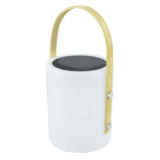 Ліхтар кемпінговий Bo-Camp Longford Solar 150 Lumen Bamboo/White