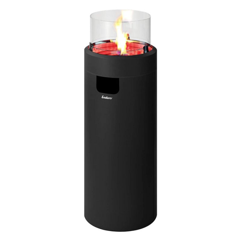 Вуличний газовий камін Enders Nova LED L Black 2.5 кВт Вуличний газовий камін Enders Nova LED L Black 2.5 кВт