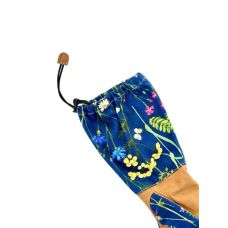 Перчатки садовые FLORAL HC с длинным манжетом, хлопок, кожа и полиэстер, размер M/9