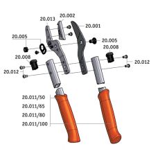 Cучкоріз Lowe Original 20.100 з ковадлом