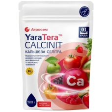 Кальциевая селитра Кальцинит (нитрат кальция растворимый) YaraTera 180 г