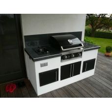 Встраиваемый газовый гриль Premium GT3 Built-in GrandHall 