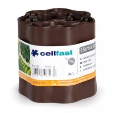 Газонный бордюр Cellfast коричневый 15 см * 9 м Польша