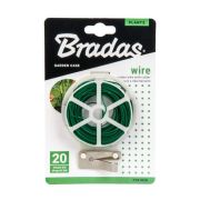 Проволока садовая для подвязки 20 м с резаком, Bradas (TYD1X20)