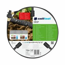 Капілярний шланг Cellfast Drip 1/2"7,5 м (19-001)
