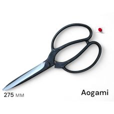 Ножницы для топиарной стрижки 275 мм №205 (Лезвие 150 мм Сталь Aogami), HASAMI-MASAMUNE HONMAMON