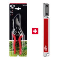 Акционный набор Садовый секатор FELCO 6 + Точилка FELCO 906 (Фелко 6+906)