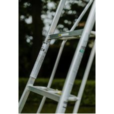 Лестница японская алюминиевая (Tripod) 300 см, вес 10,2 кг, 10-steps до 100кг HASEGAWA/Хасегава