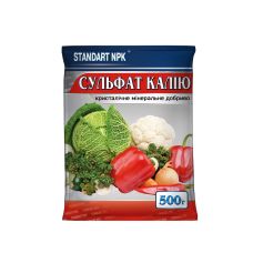 Кристалічне добриво Сульфат калію Standart NPK 500 г