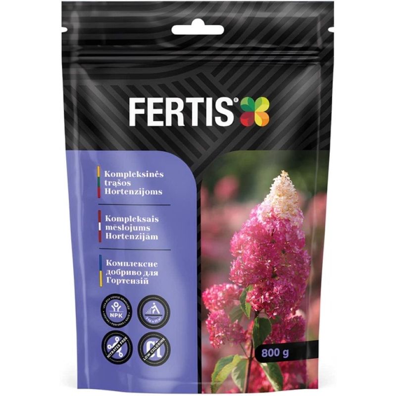 Комплексне мінеральне добриво для гортензій Fertis без хлору та нітратів 800 г