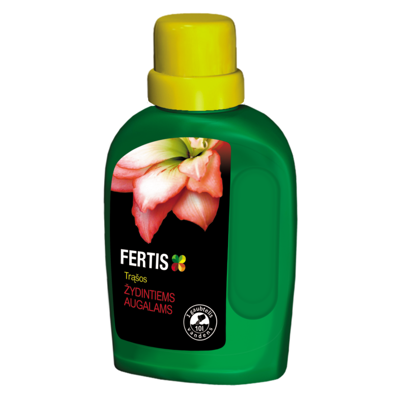 Рідке добриво для квітучих кімнатних рослин Fertis без хлору 0,5 л