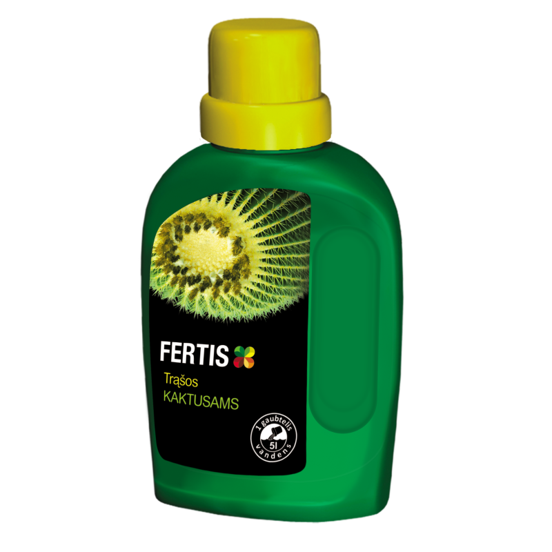 Рідке добриво для кактусів та сукулентів Fertis, без хлору 0,5 л