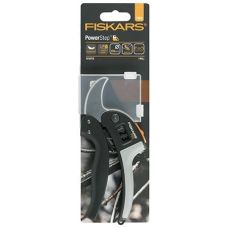Секатор Fiskars PowerStep Р83 з храповим механізмом (1000575)