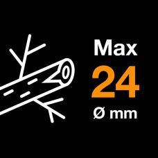 Секатор Fiskars Plus PowerLever P741 с наковальней (1057171)