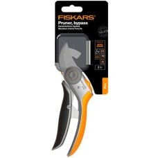 Секатор Fiskars Plus PowerLever P751 цельнометаллический обводной (1057172)
