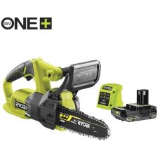 Пила цепная аккумуляторная Ryobi ONE+ RY18CS20A-125 18В акб 1х2.5А·час ЗП 20см 2.3кг