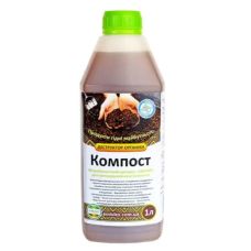 Мікробіологіний препарат ЕМБІКО Компост для прискорення компостування (деструктор органіки) 1 л