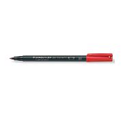 Маркер перманентный водостойкий Staedtler Pancolor Lumocolor 303M, красный 1,0 мм Маркер перманентный водостойкий Staedtler Pancolor Lumocolor 303M, красный 1,0 мм