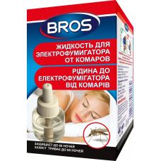 Рідина до електрофумігатора, Bros Польща, флакон 40 мл