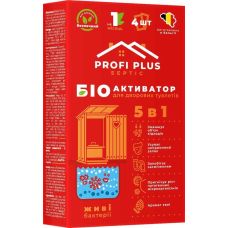Биоактиватор для дворовых туалетов Profi Plus Septic, 100 г Биоактиватор для дворовых туалетов Profi Plus Septic, 100 г