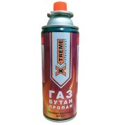 Картридж газовый всесезонный X-Treme BPС-227 БУТАН 227 г, цанговый для портативных горелок