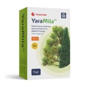 Удобрение бесхлорное для вечнозеленых деревьев и кустов осеннее 1 кг YaraMila