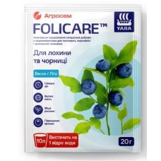 Минеральное удобрение для черники и голубики 20 г YaraFolicare / ЯраФоликер