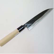 Нож кухонный Hanakumagawa Kurouchi, Shirogami steel #2, 165 мм (4580149741096)