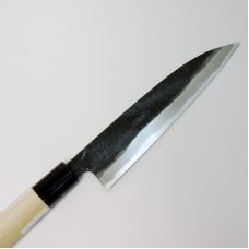 Нож кухонный Hanakumagawa Kurouchi, Shirogami steel #2, 165 мм (4580149741096)