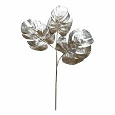 Ветка искусственная Monstera платина 65 см Engard (TW-21) 