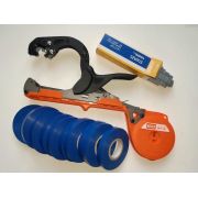 Степлер садовый для подвязки растений Тапенер/Tapener HT-R Max + ленты 10шт/уп + скобы 10000шт/уп (Набор)