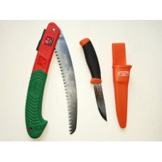 Набор выходного дня Samurai Пила складная FC-240-LH + Нож Bahco Mora-Knife 2444