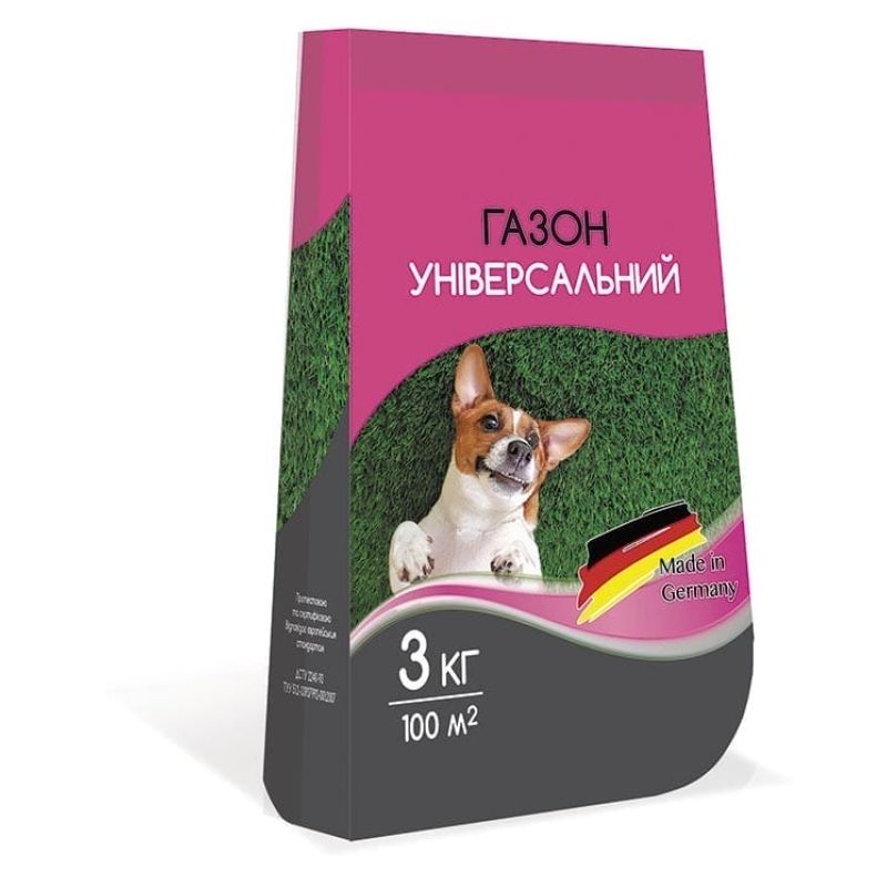 Газонная трава Универсальная Семейный сад 3 кг