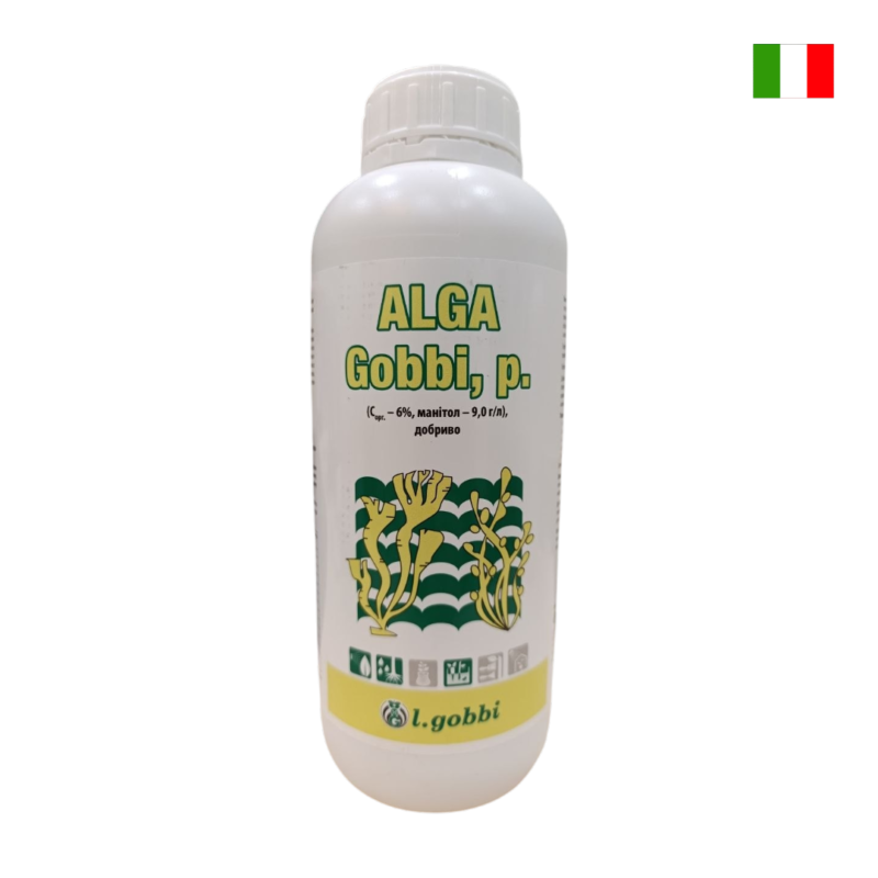 Біостимулятор ростових процесів ALGA Gobbi (Seaweed Mix), l.gobbi 1 л 