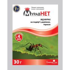 Инсектицид МуравНЕТ средство от муравьев Семейный сад 30 г