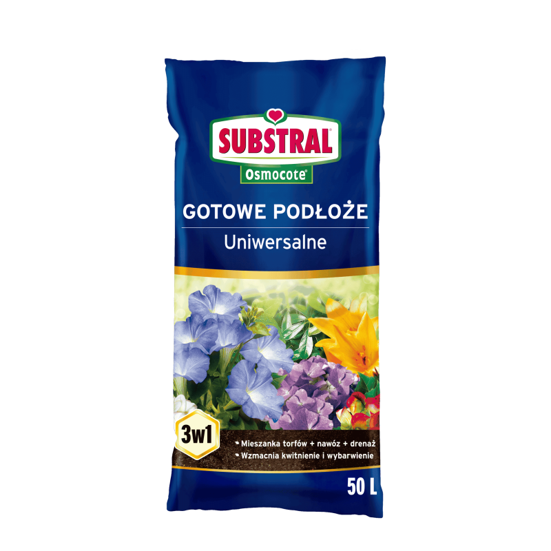 Торфосуміш універсальна Substral Osmocote 50 л