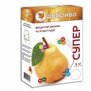 Удобрение Осеннее для фруктовых деревь и ягодных кустов Супер добриво 1 кг