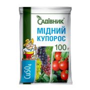 Медный купорос – фунгицид Садовник 100 г
