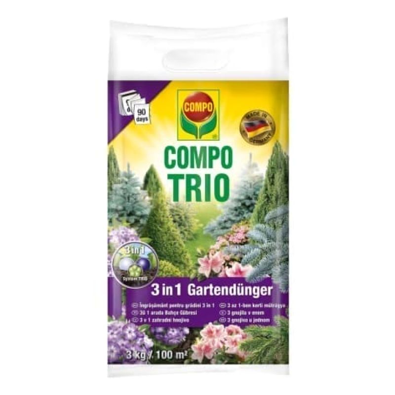 Удобрение для сада 3 в 1 Compo Трио 0.8 кг