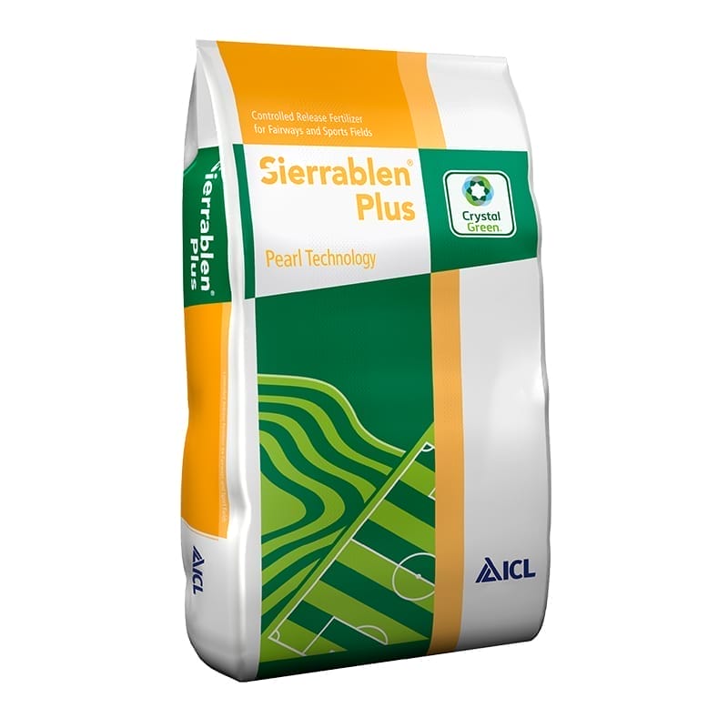 Добриво для газонів Sierrablen Plus Turf Starter with Pearl 5+28+0+16,5MgO (2-3М) ICL 25 кг