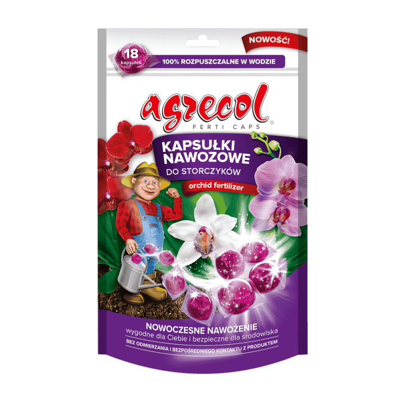 Удобрение в капсулах для орхидей Agrecol 18 шт