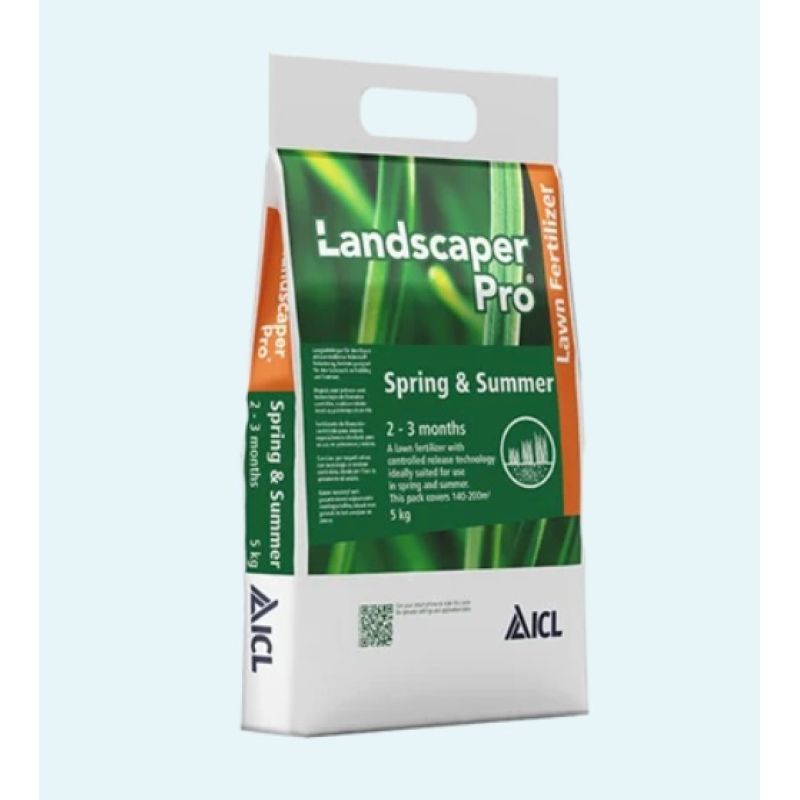 Добриво для газонів Landscaper Pro / Лендскейпер Про Spring Summer 20+0+7+9CaO+3MgO (2-3М) ICL 5 кг