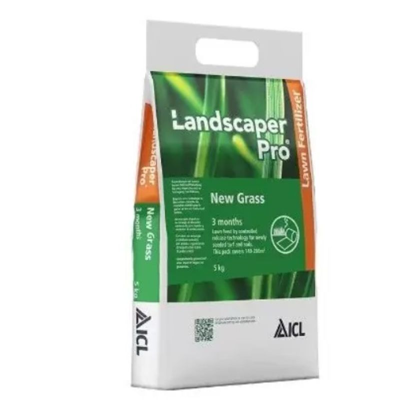 Удобрение для газонов Landscaper Pro New Grass 20+20+8 (2-3М) ICL 5 кг