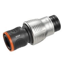Коннектор Gardena Premium с аквастопом 19 мм 3/4"