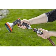 Коннектор Gardena Premium с аквастопом 19 мм 3/4"
