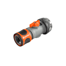 Соединитель для шланга Gardena 19 мм (3/4”) с регулятором Соединитель для шланга Gardena 19 мм (3/4”) с регулятором