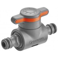 Штуцер двухсторонний с регулятором GARDENA