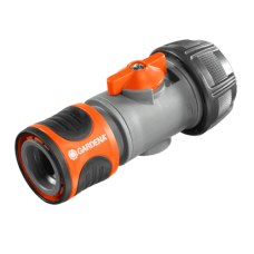 Коннектор с краном Gardena 19мм 3/4 " Коннектор с краном Gardena 19мм 3/4 "