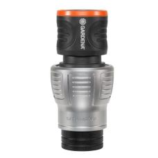 Коннектор Gardena Premium с аквастопом 19 мм 3/4"